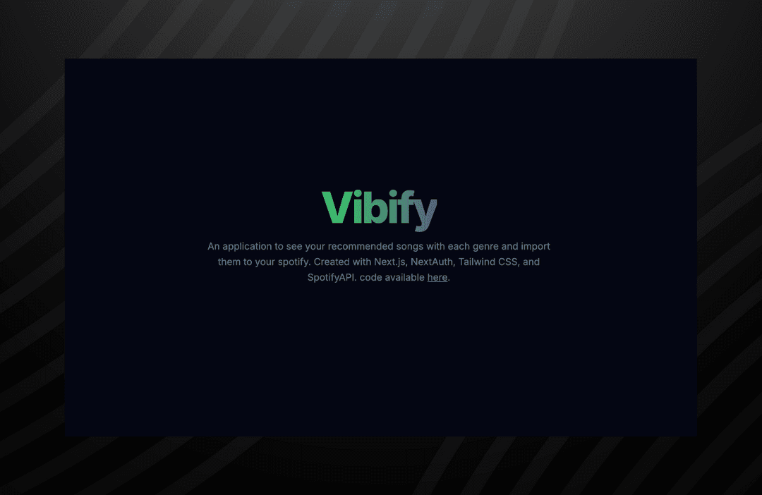 Vibify